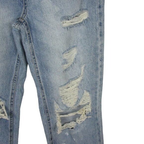 PacSun Pac Sun '90s Boyfriend Ripped Jeans Streetwear Size 25 Distressed - Picture 5 of 13